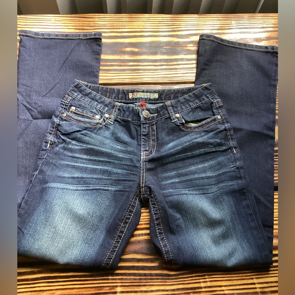 BKE Women's Wendy Boot Cut  Jeans Size 27 - Picture 2 of 5
